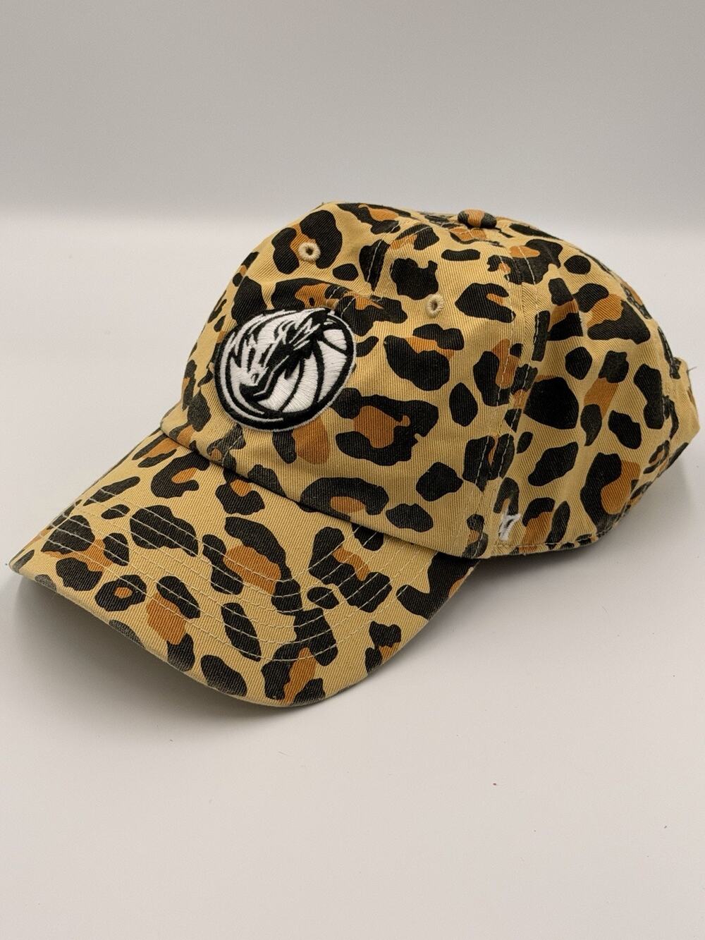 47 Brand Dallas Mavericks Women's Bagheera Clean Up Leopard Print Hat